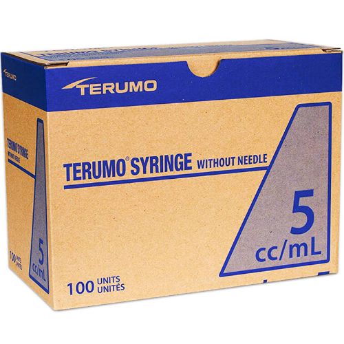 Terumo SS-03L Hypodermic Syringes without Needle | Luer Lock | 3mL- 100 per  Box