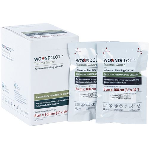 Woundclot Trauma Gauze 8cm x 100cm 102181101 - Unit of 1